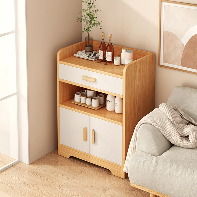 茶水台 シーリングキャビネット 家庭用茶箱 広い収納キャビネット 小型収納棚 ディッシュドアキャビネット|グロースショップ