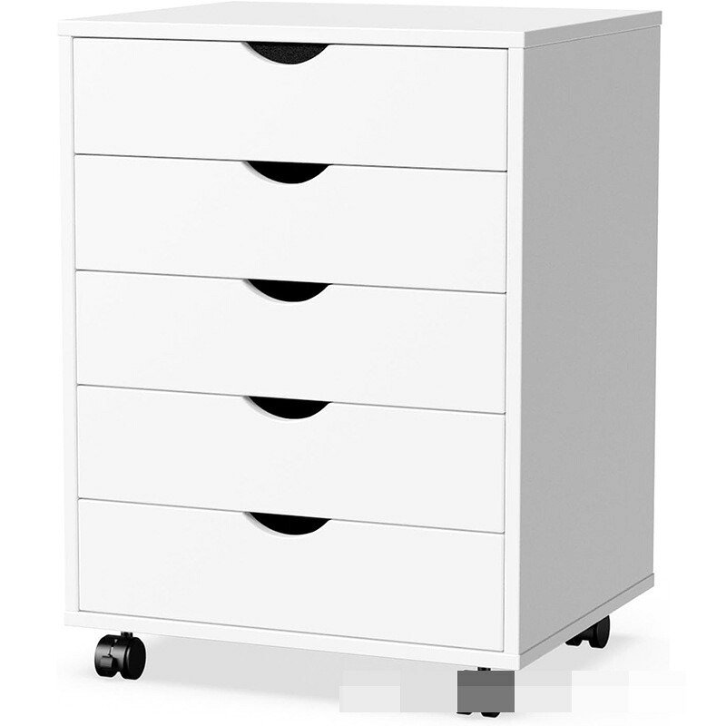 オフィス用多段式収納机、木製多段引き出し収納キャビネット、化粧台収納キャビネット、ベッドヘッドボード、トレンディ｜グロースショップ