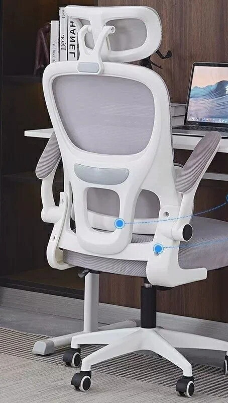人体工学 オフィスチェア 疲れにくい デスクチェア パソコンチェア 椅子 メッシュ 事務椅子 腰サポート 学習椅子 ワークチェア イス 昇降 回転 キャスター ハイバック PCチェア [在宅勤務 テレワーク 勉強 ゲーミングチェア]｜グロースショップ