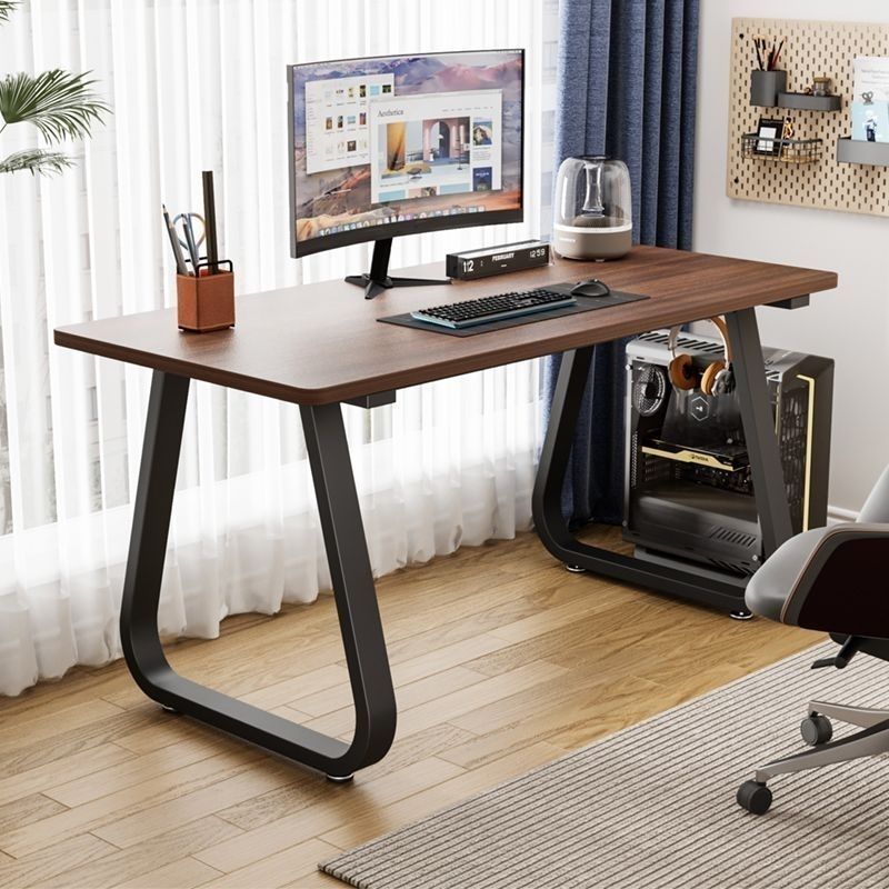 テーブル脚 U型 2本セット アイアンレッグ (高強度スチール/マットブラック/H70cm) [デスクレッグ 鉄脚 パーツ テーブル用脚 付け替え 自作 パソコンデスク ワークデスク ダイニングテーブル カウンター 1人暮らし おしゃれ インダストリアル 北欧]｜グロースショップ