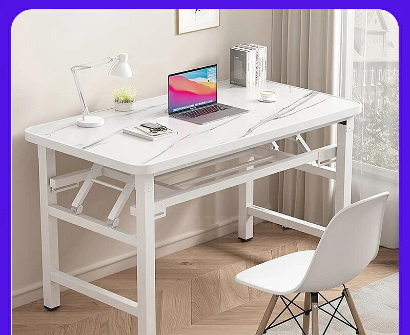 【届いてすぐ使える】パソコンデスク 折りたたみ 完成品 (木製/スチール/ナチュラル) [デスク 机 勉強机 学習机 PCデスク ワークデスク 在宅勤務 一人暮らし]｜グロースショップ