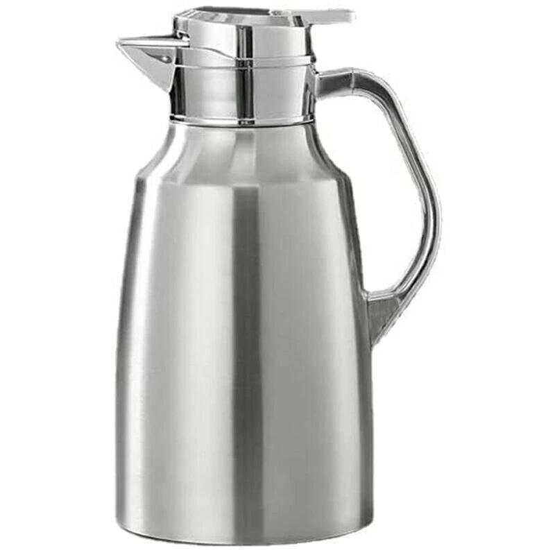 1.5L/2L 無意味さ断熱保温ポット 304 ステンレス鋼製 茶漉し付き添い人 卓上湯わかし コーヒーポット 二重断熱社会システム 身寄り用 お役目用 父の日差し上げ物