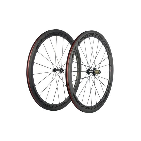 カーボン自転車ホイール50 c-23ホイール700C (クリアブラック)|グロースショップ