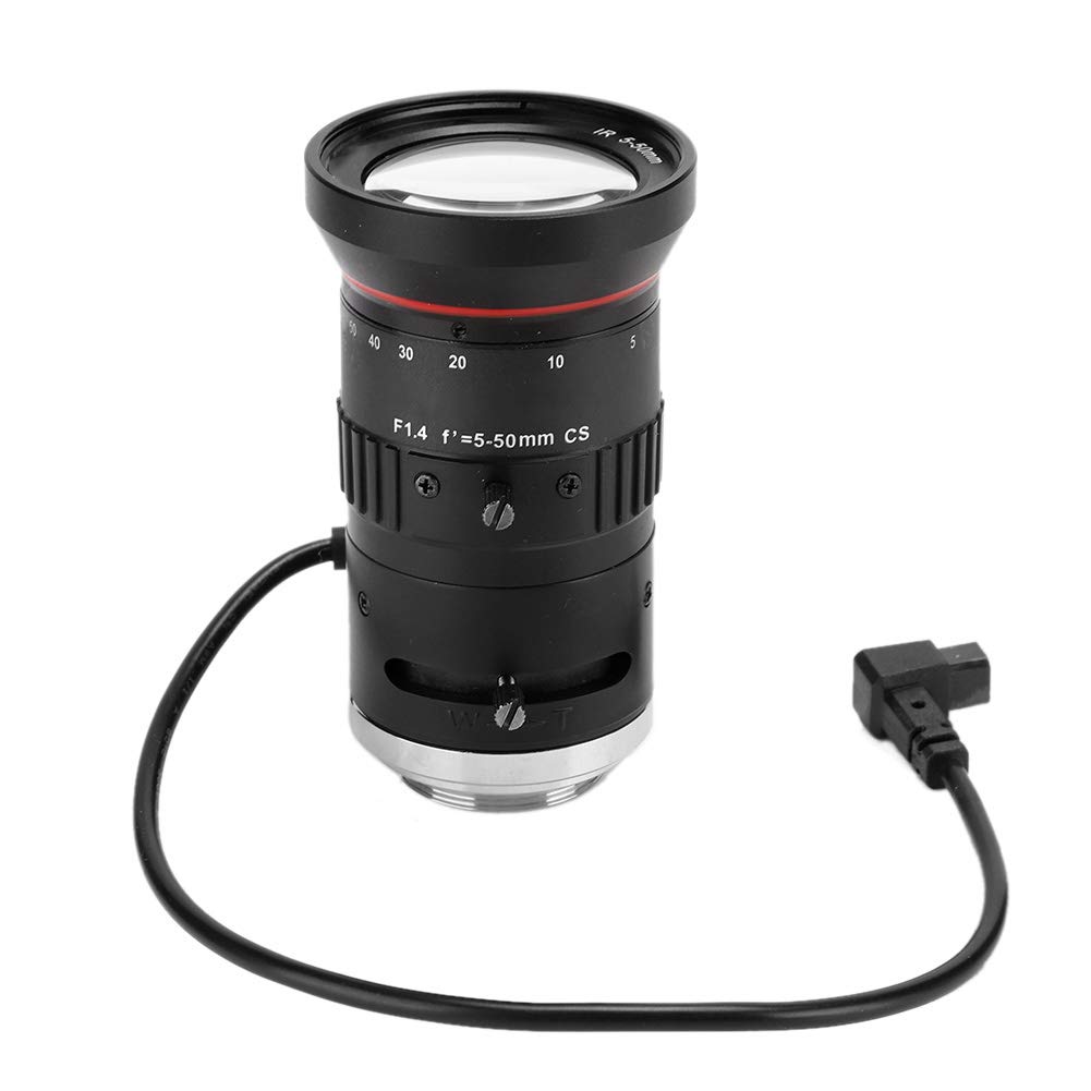5～50粍 3MP 固定ディスクオートアイリスズームレンズ、引き当て写真機用水晶体、CCTV取り合わせ向けオート興味の中心積み上げる 監督すること水晶体、1/2.7in用軽銀アロイCSマウント水晶体