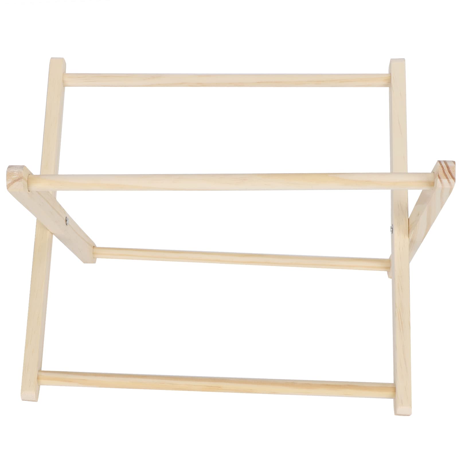 Macrame Magazine Rack、ボヘミアン織り記憶装置手かご、木製一こま付き添い人読みもの保持者、リビングお部屋用DIY編物糸、、保育園、138。in