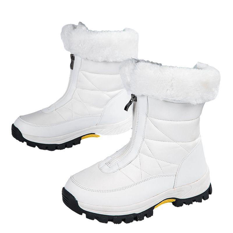 雪用ブーツ レディース スキーの板 アウトドア ウインターシューズ 御機嫌とり捨てる 山登り靴 トレッキング 防寒靴 ボア付 あったか 雨合羽 雪道相応う
