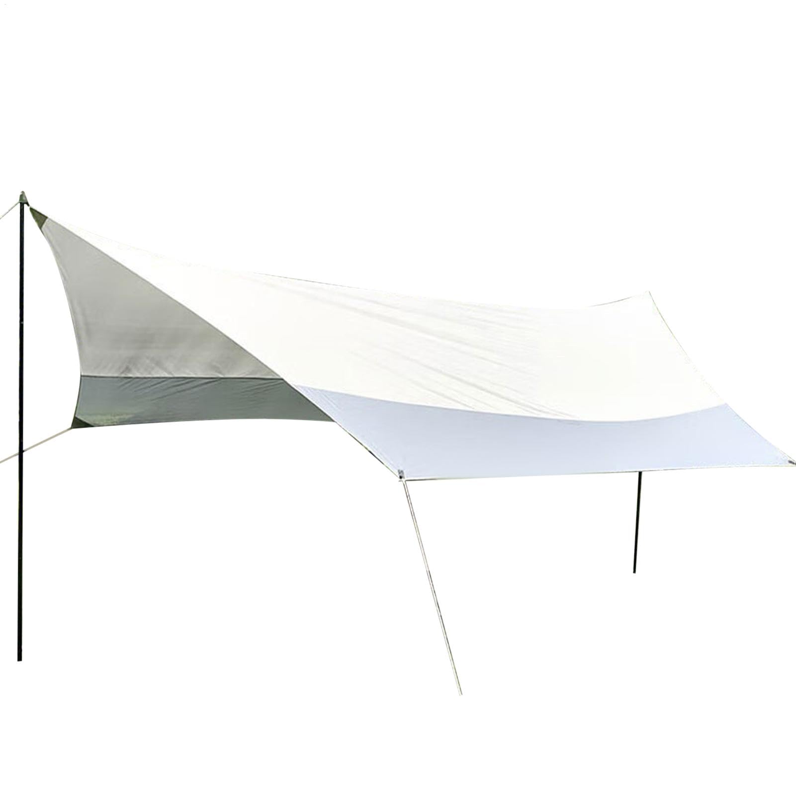 ビーチシェルターキャノピー、ビーチテントポータブル - 17.06 ft&times;14.76 ft遊び場の天蓋 - 屋外、庭のヘビーデューティサンシェードUV保護｜グロースショップ
