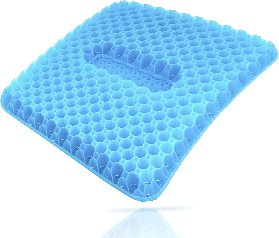 リヴァーシブルrelaxheal 先だつもの座布団 居敷き ジェルクッション 車 座蒲団 40x37x4糎(37x40x4糎)