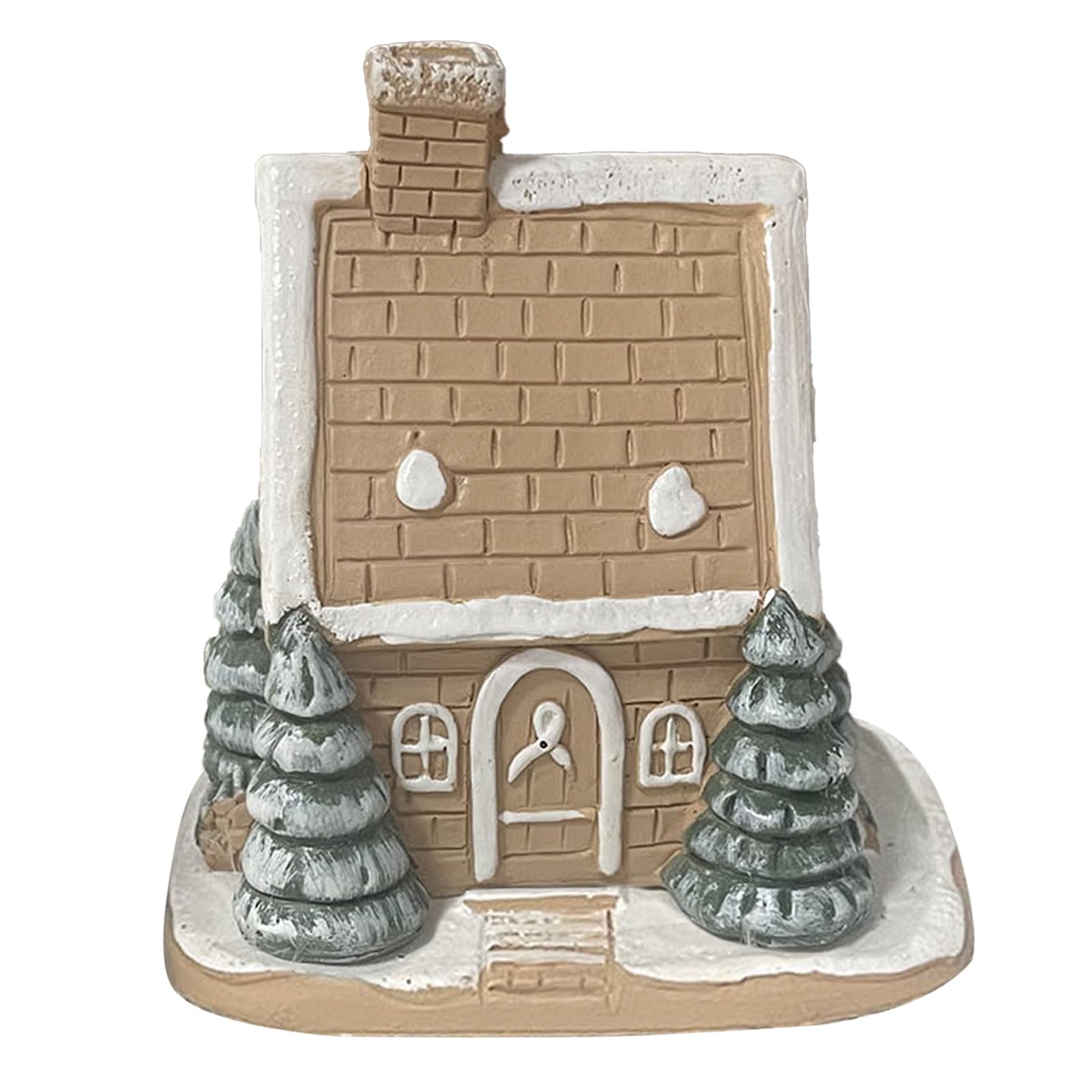 クリスマス インセンスバーナー 住みか, 家形香炉, ラスティッククリスマス雪掘っ建て小屋コイルコーンホルダー, 泊まり 身寄り リビング 臥し所 部屋の入り口 瑜伽 飾りつけ用