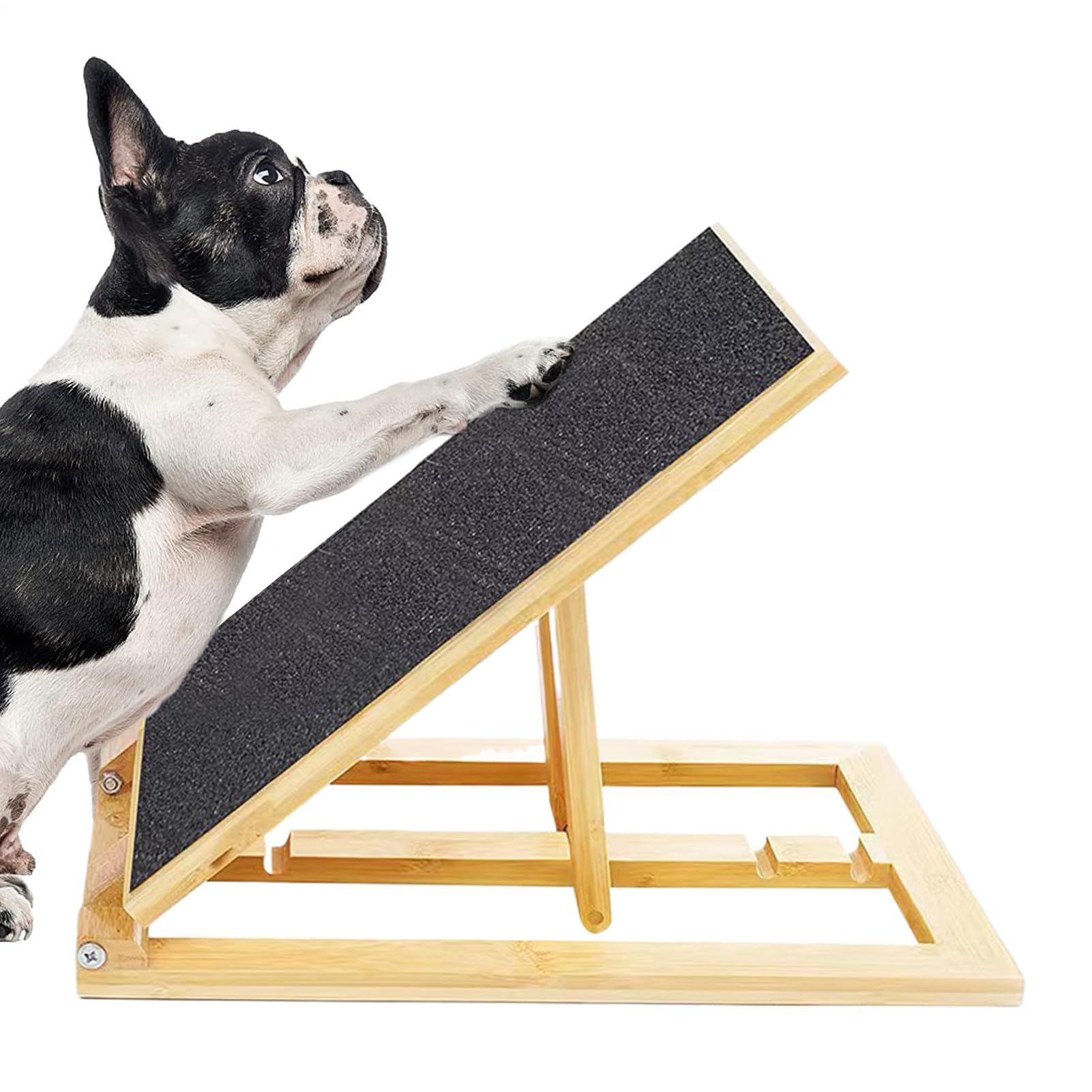 犬用爪とぎゲーム盤 | 木製折りたたみ式犬用スクラッチボード,室内 室外 旅する用 年がしら犬 爪世話をする 愛玩動物調度品