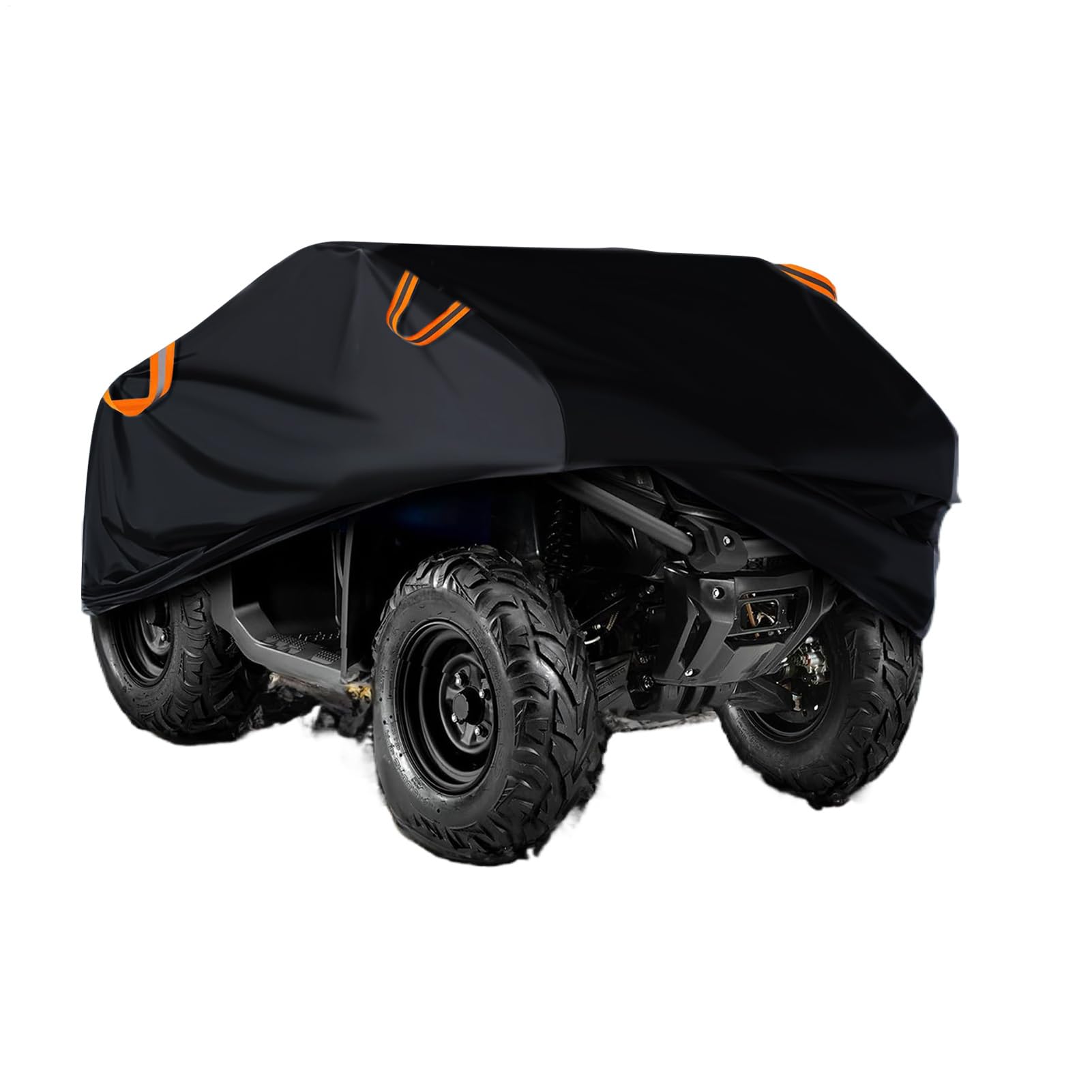 ヘビーデューティ ATV カバー | UV保護タープ | 防水ATVカバー | 駐車場 雨天 冬 ドライブ 旅行 日常通勤 ガレージ 保管 用|グロースショップ