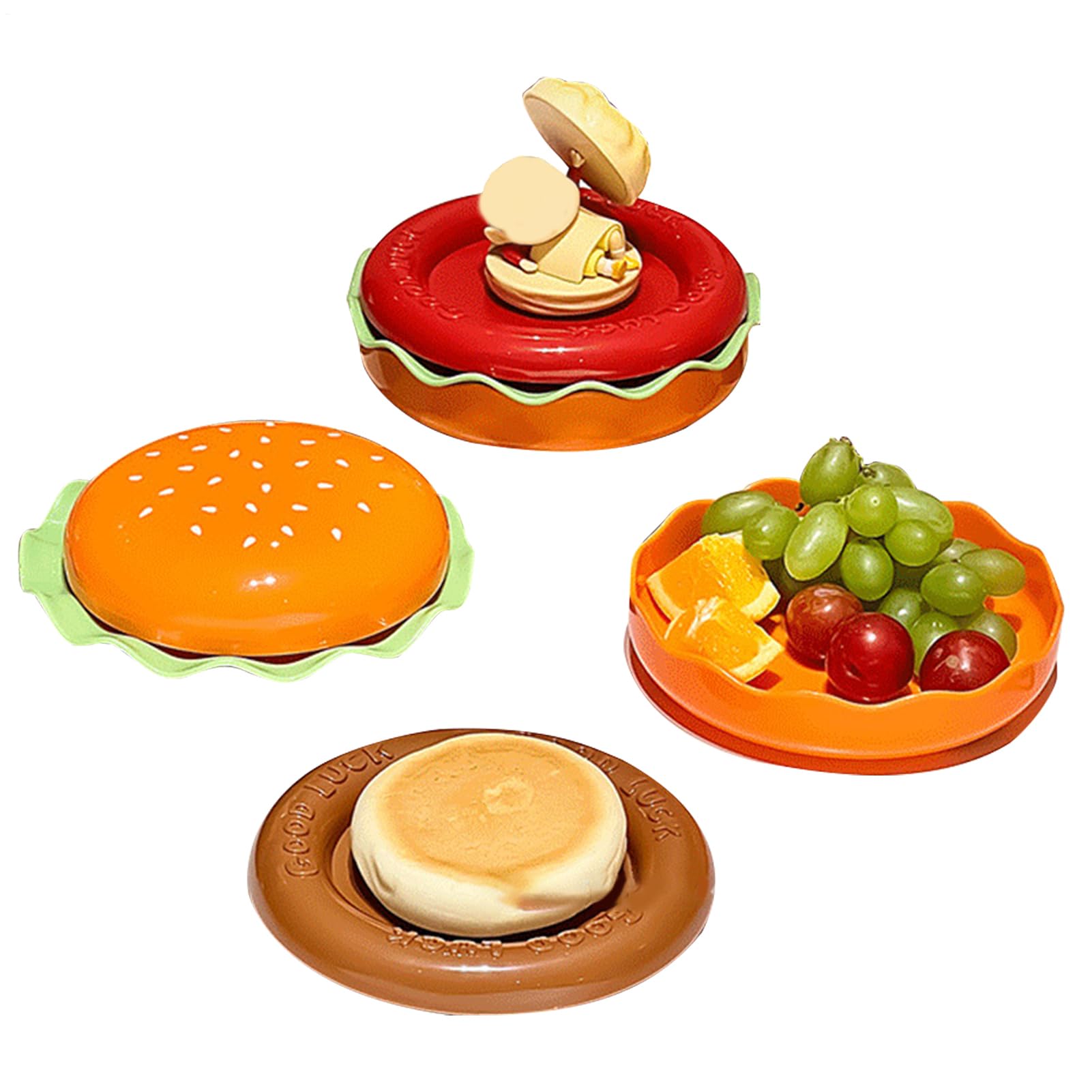 一皿＆どんぶり鉢仕掛ける, バーガー風 どんぶり鉢 一皿 仕掛ける, 真っ盛り後ばらいとディップ用皿、食器、アペタイザー用、寄りあい向け、身寄り用勝手もと、赤ちゃん向け、調味料用、成年者向け、丸焼き用