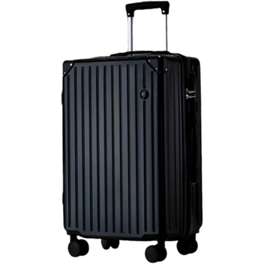 スーツケース キャリーケース 45L キャリーバッグ ファスナー式 超軽量 大型 耐衝撃 静音 ダブルキャスター 360度回転 旅行 出張｜グロースショップ