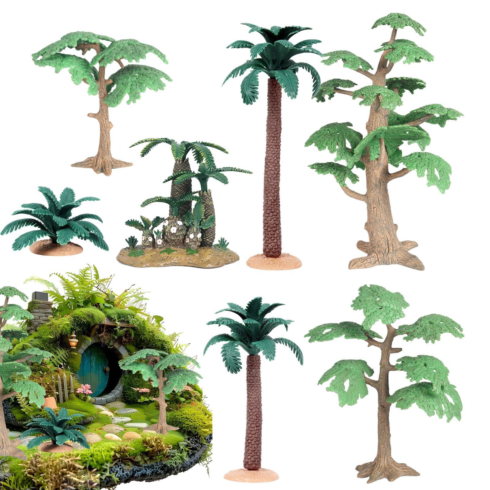 細密画 天然木 青写真,7点 コンピューターシミュレーション 風景 パノラマ 備品 - 如何様物 青写真 天然木 - 成人男性、赤ちゃん、成年者、馴染み、身寄り向け