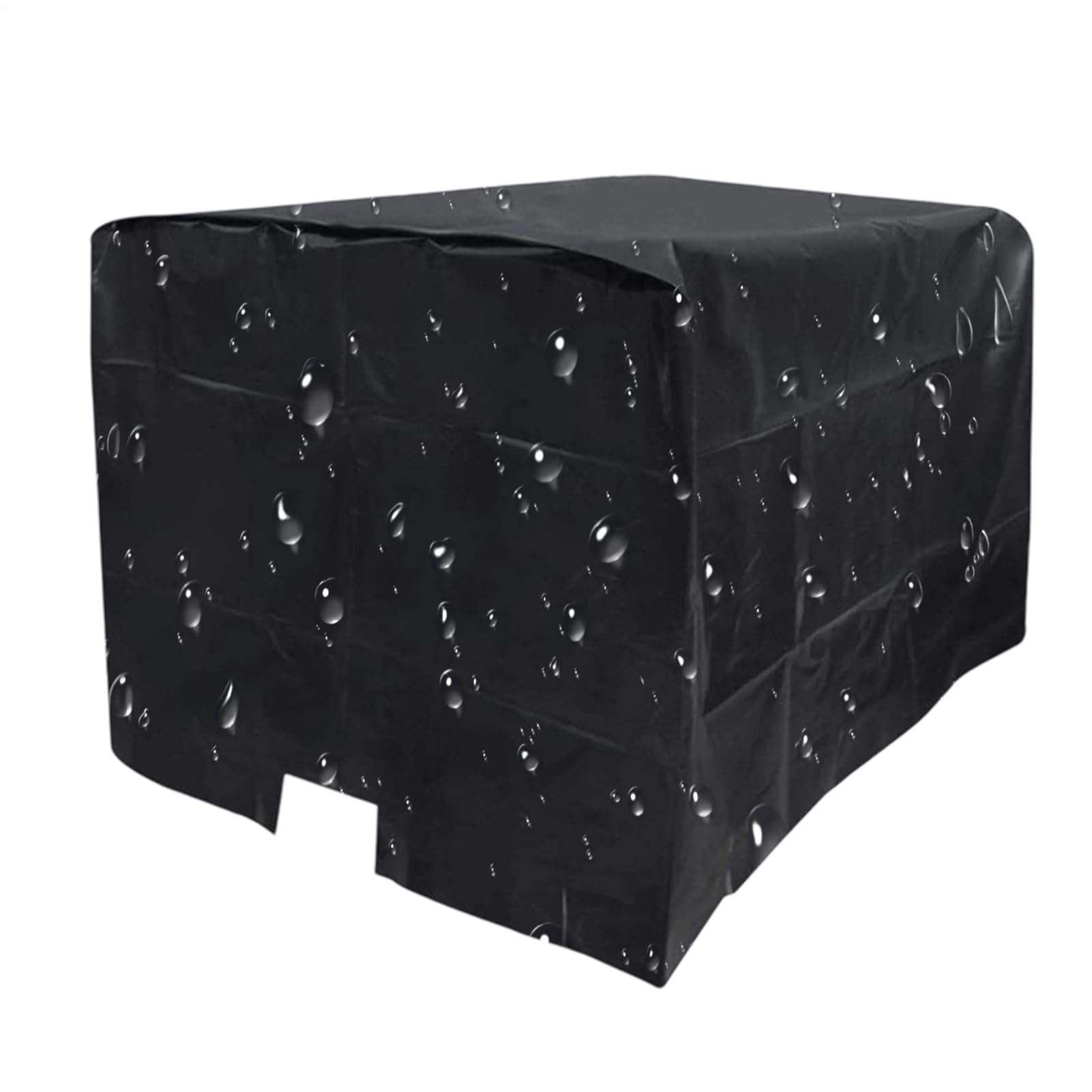 IBCタンクカバー 1000L用 防水 防塵 120&times;100&times;116cm 大容量 貯水タンク 保護カバー UVカット 断熱 保温 日よけ 雨除け 劣化防止 ガーデン 農業用 屋外 コンテナカバー 丈夫 折りたたみ 収納便利｜グロースショップ