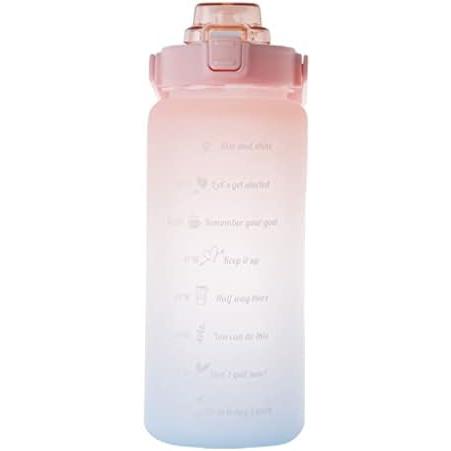 吸い筒 お水瓶 2000ML マグボトル 運動競技瓶 オシャレボトル 室外 旅する 難民キャンプ 運動すること 山登り用 アウトドア 銀輪