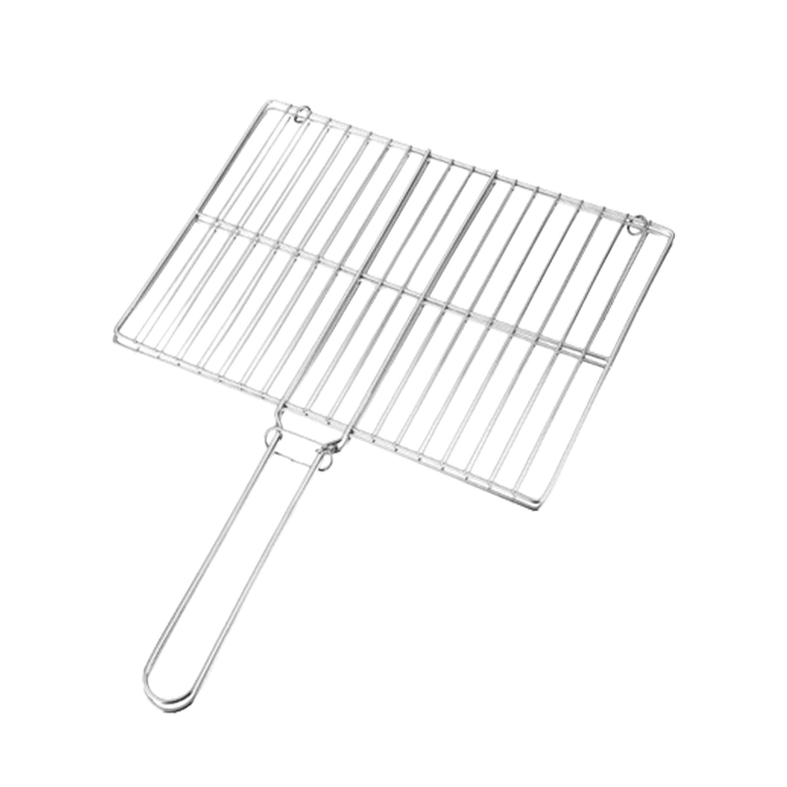 丸焼きサイバー空間 焼き網 丸焼き網 魚焼き網 BBQ網 合わせ焼き網 炭火焼き 大静電容量 BBQ手道具 アウトドア 焦げ付き押しとどめる 折り畳み式 軽さ 手持ち 一皿分の料理用 焼き鳥 焼き魚 焼き串 お役目用 難民キャンプ アウトドア 旅する