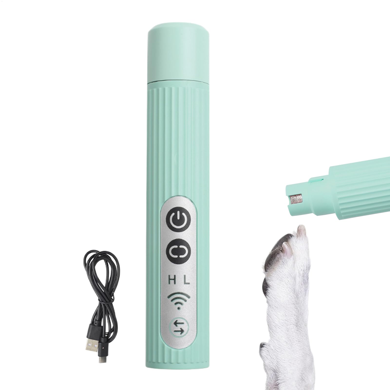 OneV FT 犬用 爪粉砕機 愛玩動物世話をする 剪断応力無償性 爪切り 否剪断応力 - 500mAh 携帯型 3流行り物 LED 電動爪粉砕機 - 小型愛玩動物用 足爪 やすり 物の具 ハンドヘルド 電動 お取りつくろう | 毛の荒物愛しがる家 成年者 身寄り 仲よし 亭主もち 差し上げ物 差し上げ物向け 切り調える