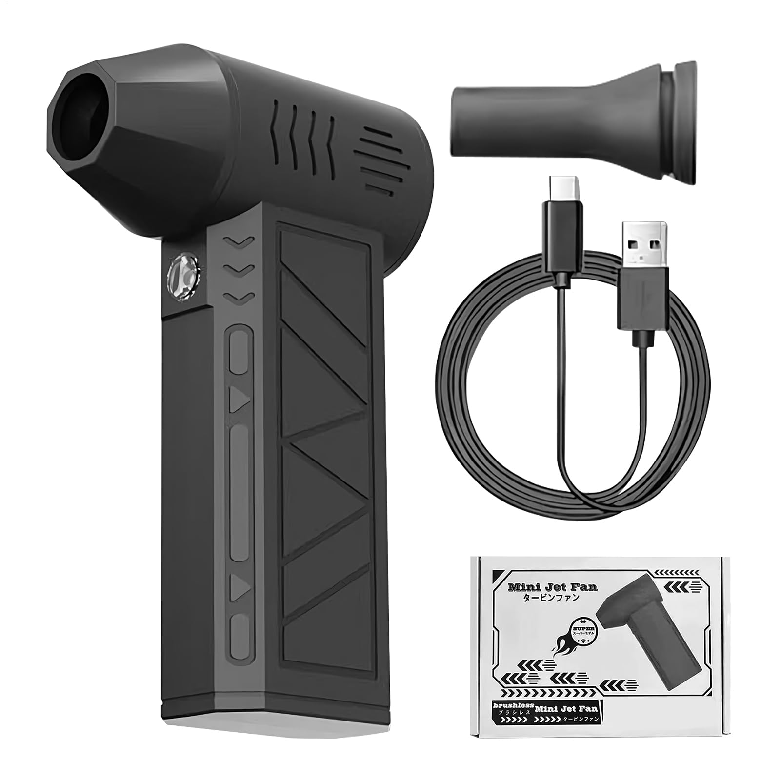 OneV FT エアブロワー | 小型電動ターボ気違い式大気圏ダスター | 3座標軸合わせる ハンデ手合い ドライヤー 多役立つこと 洗い濯ぎ佩び物 男女兼用 愛玩動物のお取りつくろう アウトドア 棲み家洗い濯ぎ