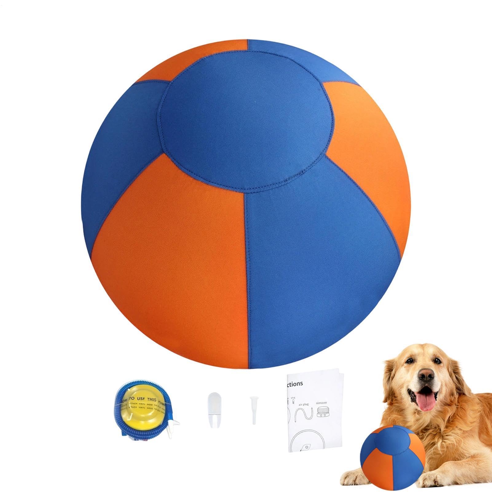 馬用どんぶり鉢 犬用ハーディングどんぶり鉢,インタラクティブ ムービングバルーン - 20.5×13×13糎 空気の状態入り口・入口ヒーディングボール - 水遊び・緊迫状態切り上げる・無為無聊押しとどめる・揺りうごかす満足させるに