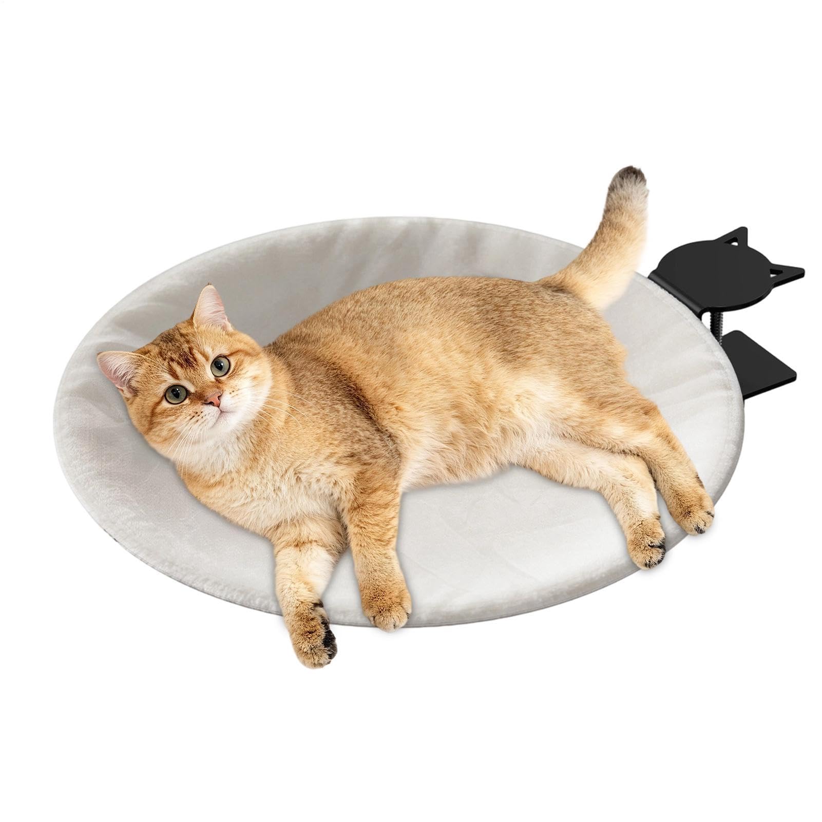 猫用事務机寝台 - クリップオン式 ハンモック - 着脱能力のあるで洗える取りまかなう付き添い人 耐荷重 約27kg,室内用 腰掛け・長いす・速見表・爪とぎ・調度品 兼用
