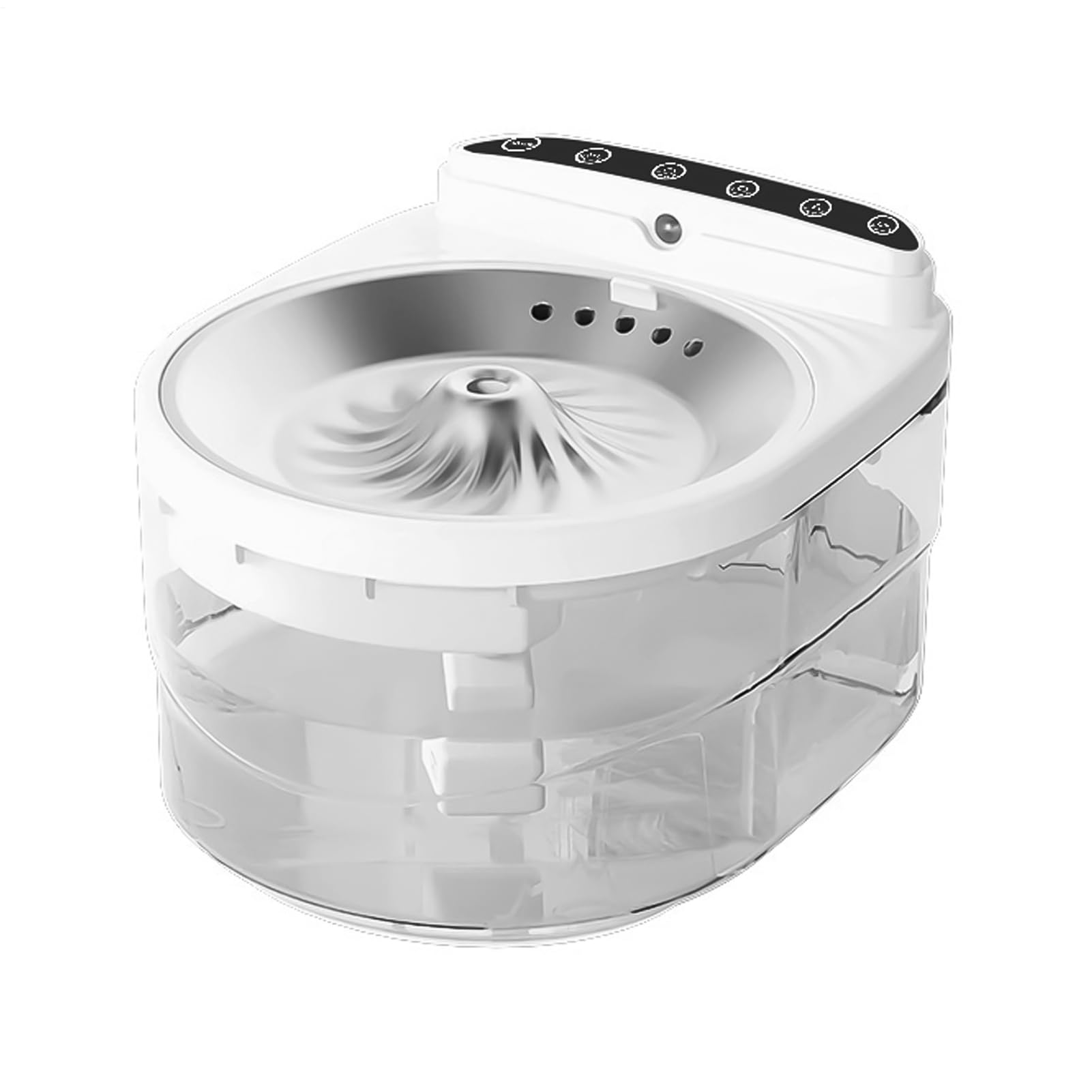 無線電話 猫用水器 | 3L かっこ良い人感検知器積み上げる - 猫用 水器 ウォーターウォーターファウンテンファウンテン | 犬 小型犬 にも 室内用 白いこと パウダーコンパクト 置き型