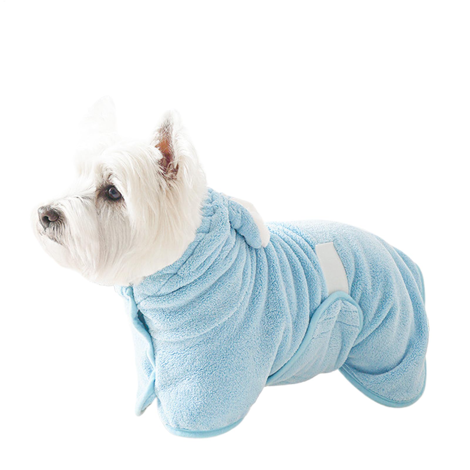OneV FT 犬用バスローブ - 犬用素っ気ない厚地の外套,吸水毛布 犬ころ猫洗澡グルーミング用 - ハロウィン クリスマス 生まれ落ちる日用