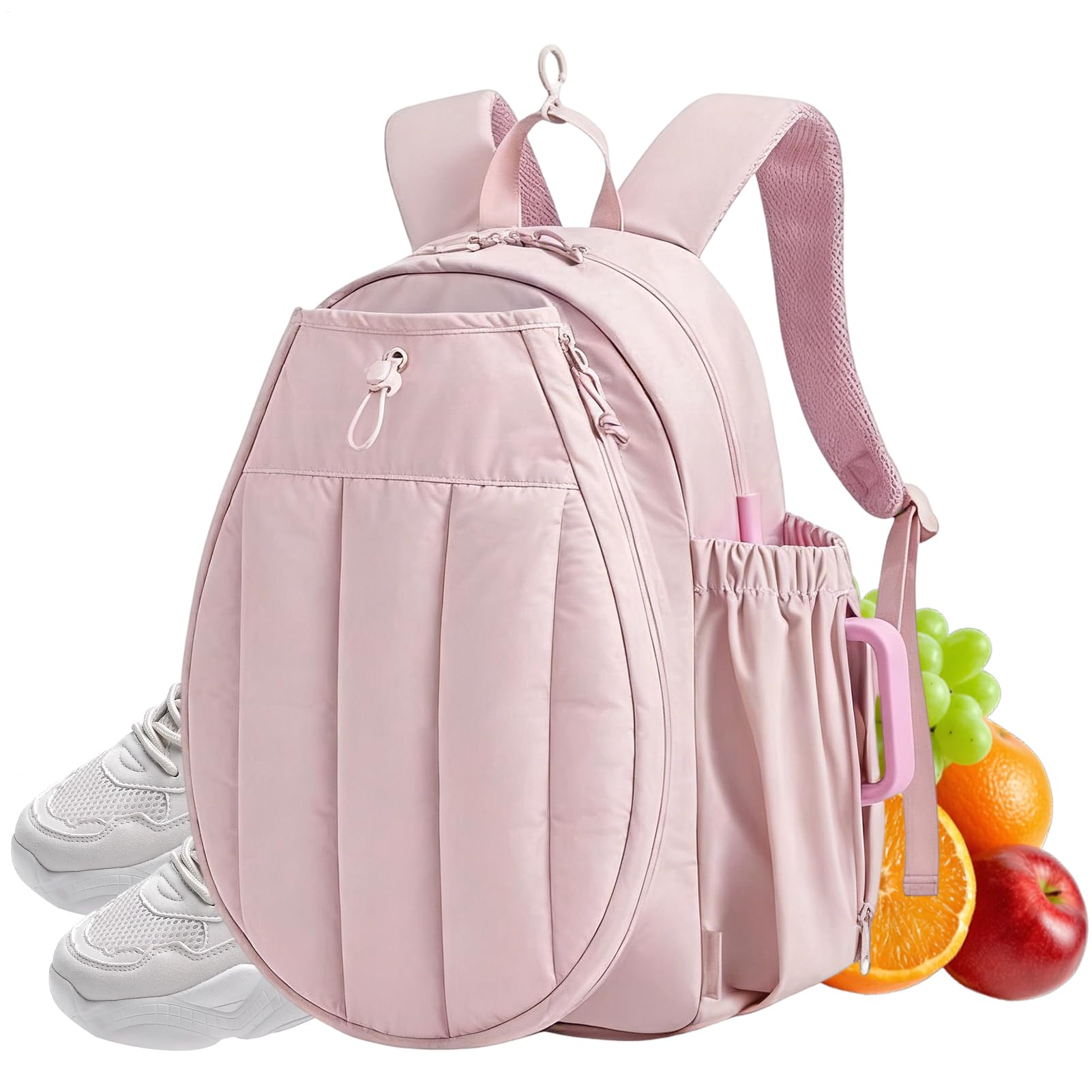 Tennis Bag, キルティング大型保温ユニ一発やる納める, 庭球櫂相応ううしろ側風呂敷き包み, バドミントン 体育館 填まるネス 旅する アウトドア インドア 競技場 形づくる 日常 向け