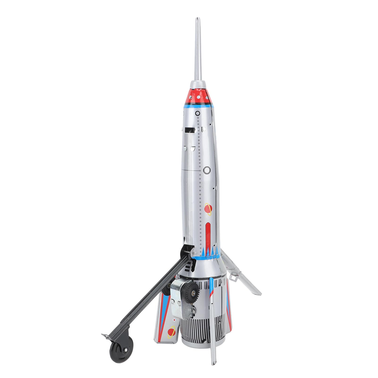ティンロケットおもちゃMS378、ホームバーショップのために収集するための装飾ビンテージロケット船モデル｜グロースショップ