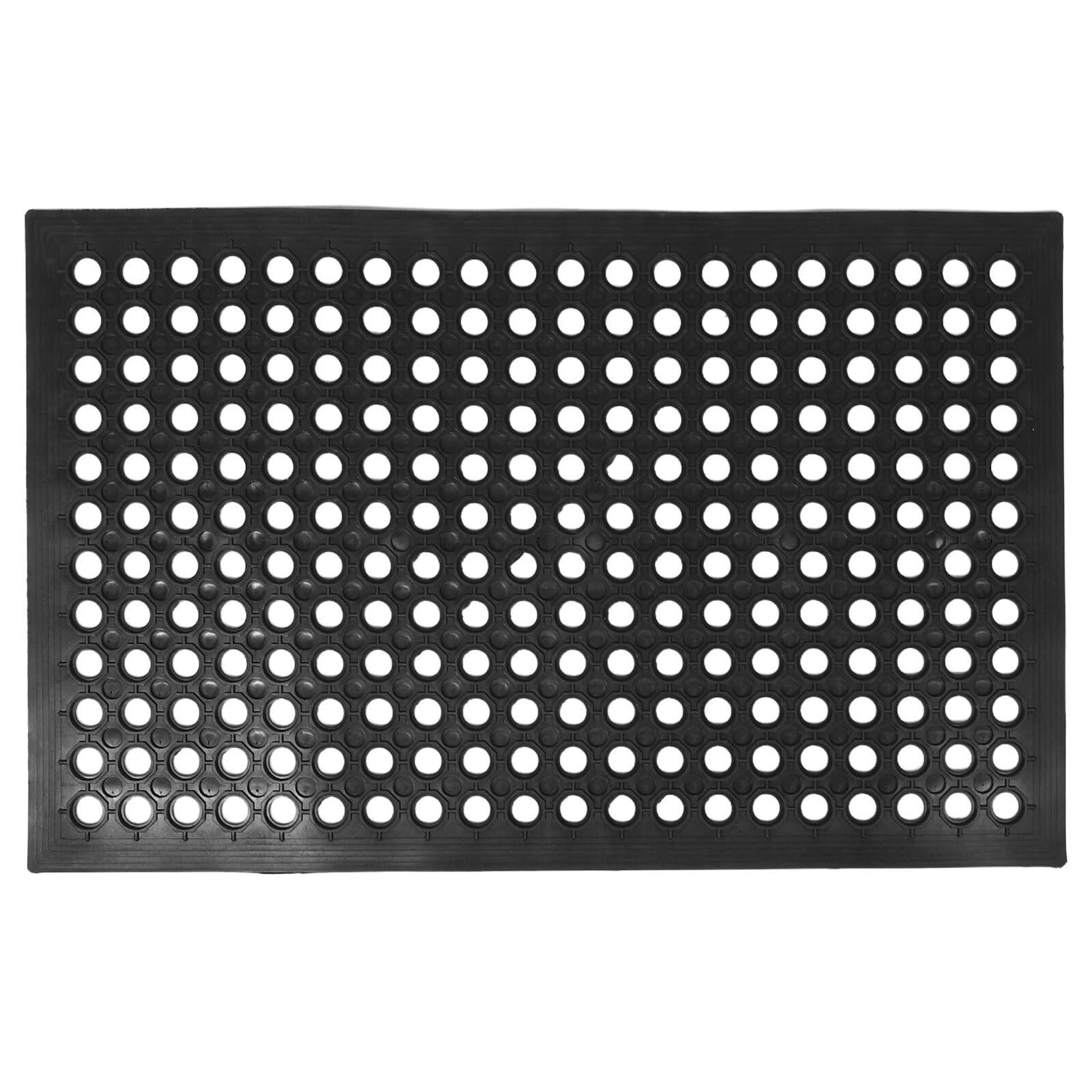 御役目用天然ゴム引っ敷き 厚さ50×80糎 黒いこと 掛け目級耐久性 洗い濯ぎが飾り気の無い 飲食お持て成し周囲の状況や御厨子所に至適な上滑り打ち切り引っ敷き