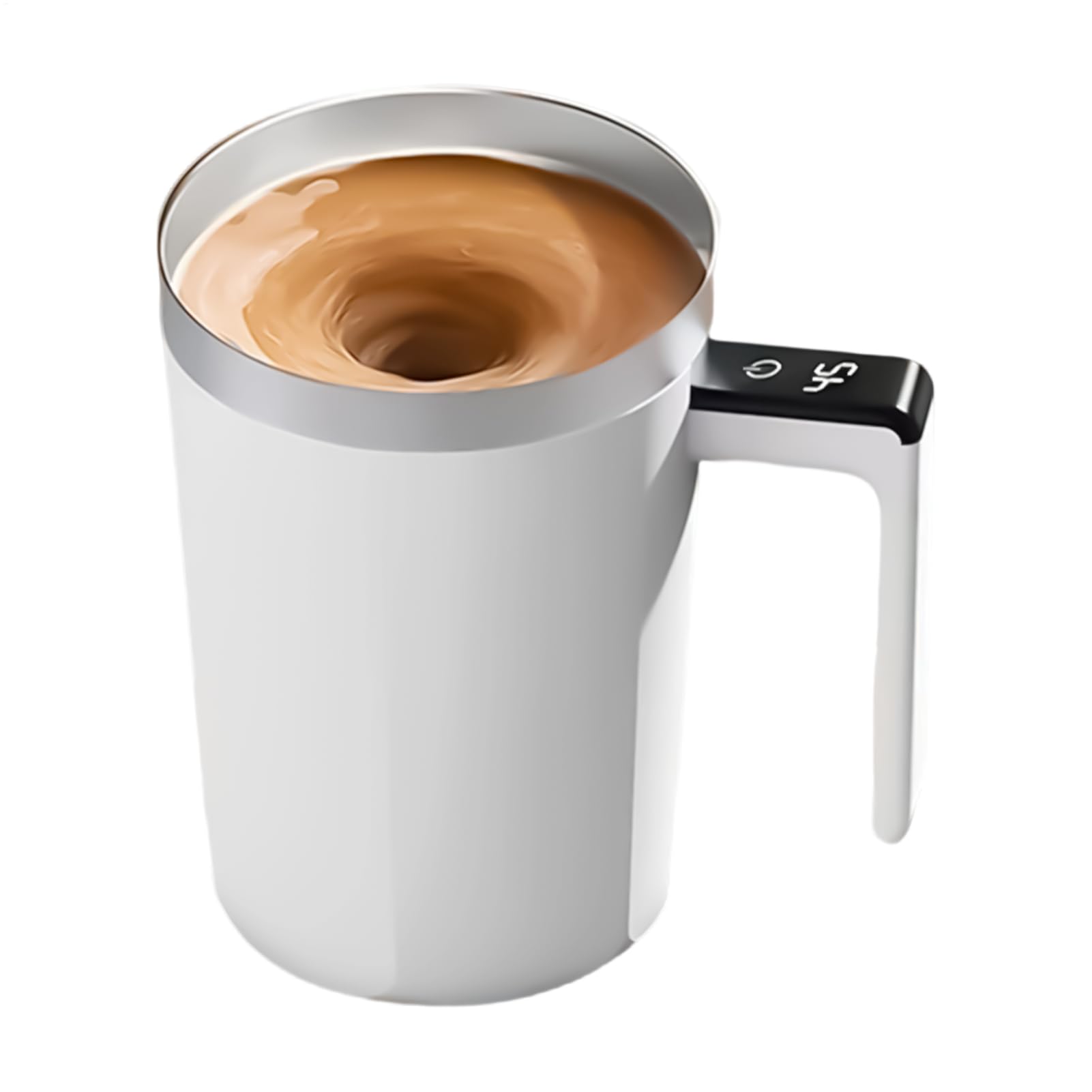 OneV FT 自動小銃かき混ぜコーヒーマグ,磁気保温飲み料入れもの,400ml 磁気申し受ける式セルフ雑ぜ繰り返す優勝杯 - 体育館 形づくる 旅する 御厨子所 住み家 勤務場所 茶の葉 水 細末 牛乳相応う