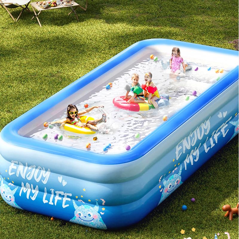 プール 大型 家庭用プール 大型プール 子供用プール 深い 四角い ビニールプール 巨大プール 大きいプール 特大プール 収納便利 自動膨脹 電動ポンプ付き 水遊び 家庭用 子供用 大人用 自宅用 庭 ベランダ 室内 猛暑対策 夏の日 砂場｜グロースショップ 26,804円