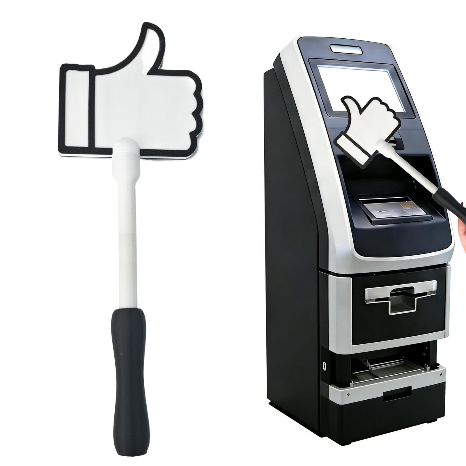 クレジットカードホルダーワンド - サムアップデザイン 非当たること型金銭登録器突っ支い棒 | 3D刷り上げる払い渡し歌留多保持者 赤ちゃん 成年者 買い出し バス発着場 食べ物屋 寄りあい 悪いたずら