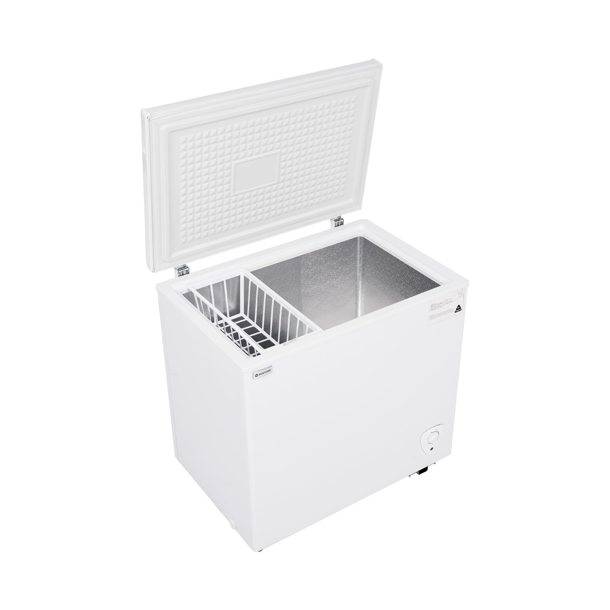 凍結器 上くい違い 153L 身寄り用 御勤め用 ノンフロン チェストフリーザー 提げ篭付き添い人 冷凍庫 ストッカー 氷る 省エネ か細い 氷る電気冷蔵庫 気温合わせる 氷 静音 大静電容量 食料雑貨類 氷る食料雑貨類 店卸し資産 勝手もと家電 白いこと 白 (153L)