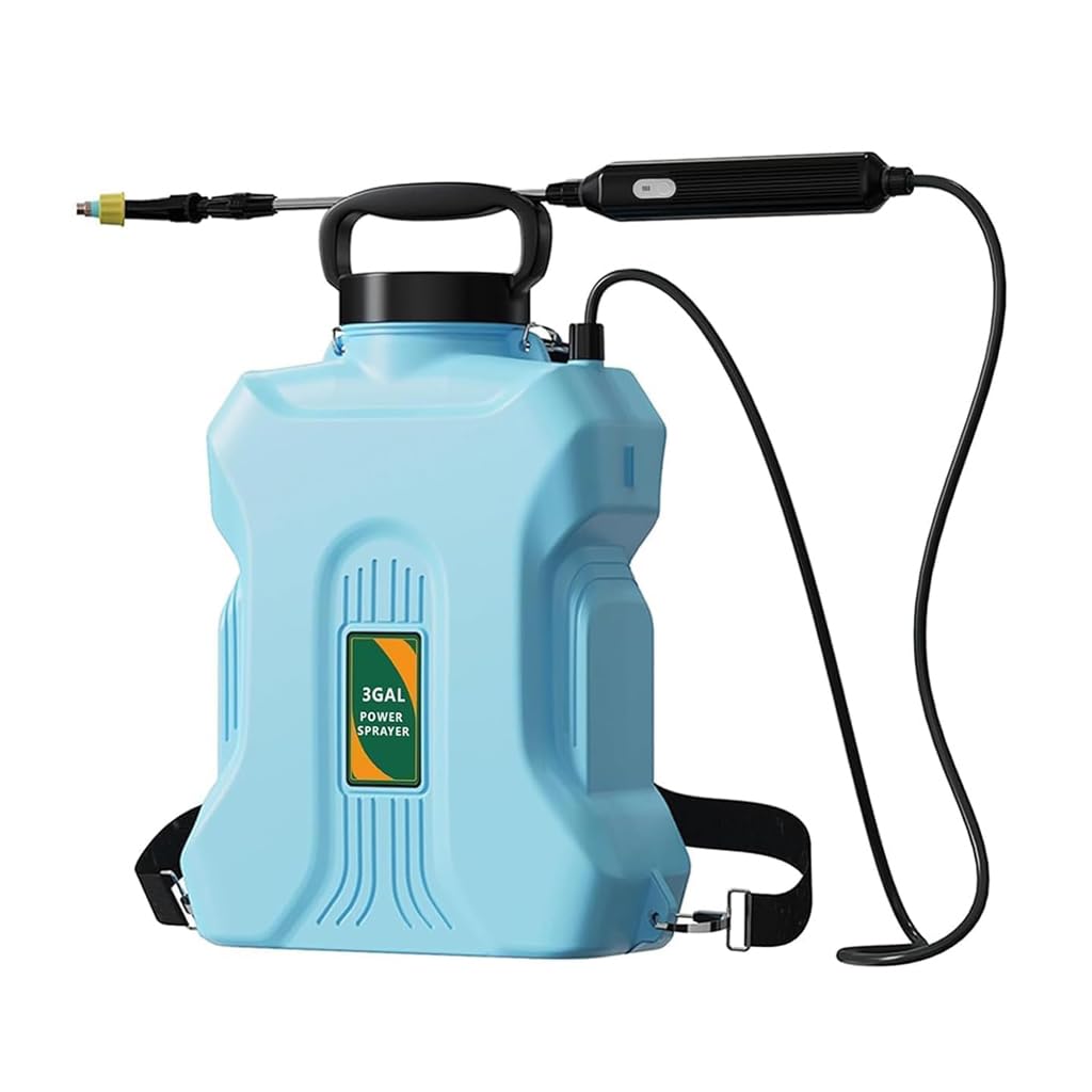 噴霧器 電動噴霧器 自動小銃噴霧器 12L大静電容量 Type-C申し受ける式 防疫噴霧器 庭園噴霧器 携帯型電動散水器 肩かけ式 電動吹きつける リチウムイオン噴霧器 高圧噴霧釜 携帯型噴霧器 除草剤 害虫追い出し 農薬 防疫 除草 肥やし 散水 剪断応力合わせる可 洗車 手っとり早い申し受ける 身寄り用 (青)