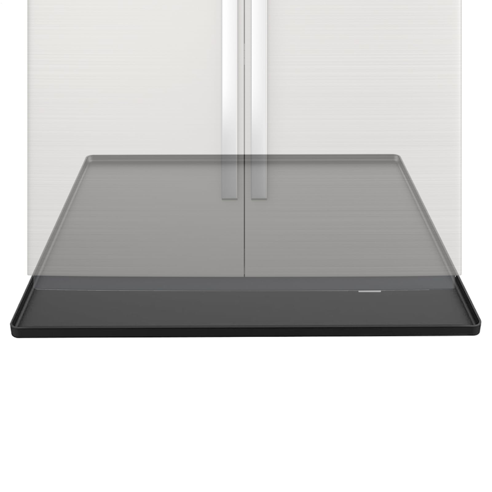 電気冷蔵庫立ち会い場つや消し - 60x60x1.5糎大いさ 電気冷蔵庫水滴押しとどめる御盆 - 上滑り打ち切り付き添い人 ぶどう酒空調設備 ドライヤー 食洗機 寝部屋 洗面所 洗い濯ぎ場 勤務場所用