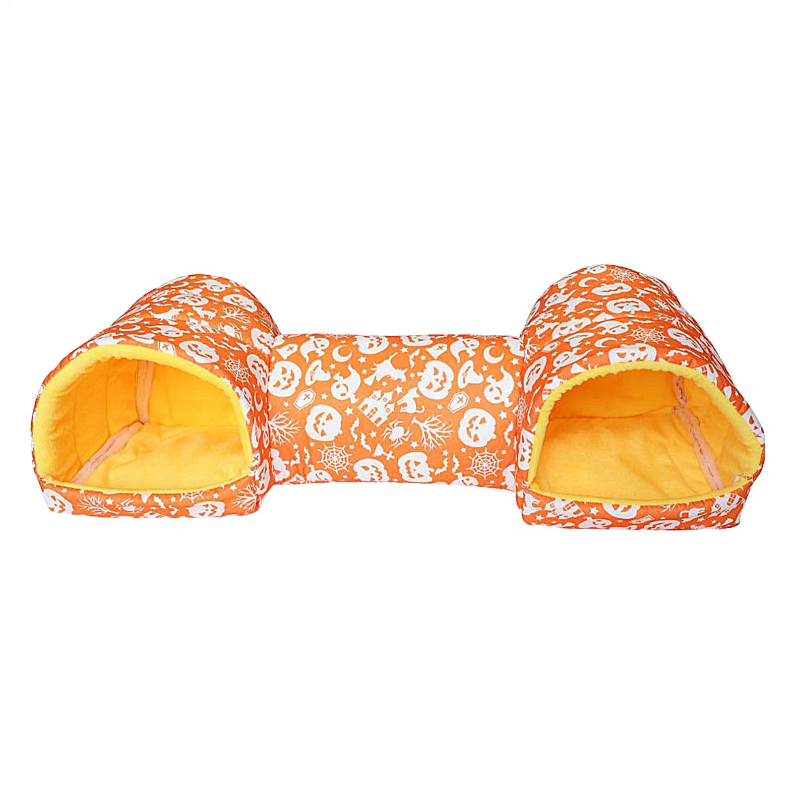 バニー 水平坑 - ハロウィン ホンブルグ帽 洗える 伏せ籠 遊び道具 - 家兎遊び道具 ハムスタートンネルチューブ,ハリネズミ 家兎 栗鼠 の 愛玩動物 用