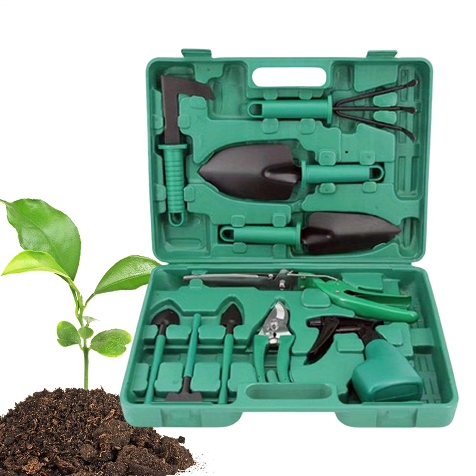 ガーーデンンツールセット,携帯型手植えかばい立て物の具,ガーデニング植込み物の具 - 中庭 回廊 内庭 露台相応う