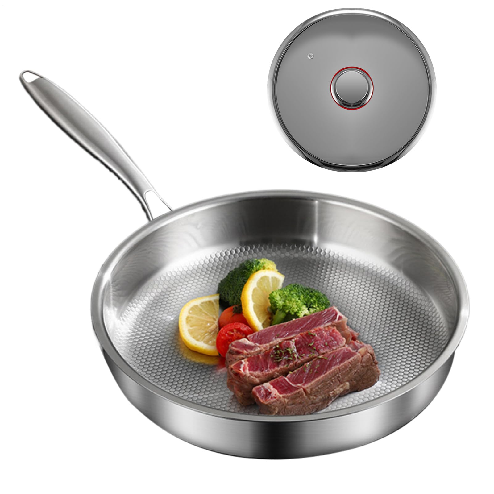 ノン突っ支い棒 フライパン, スキネットボール ソテー食麺麭 膳立て物の具, IH 御厨子所 難民キャンプ 食べ物屋用 スキネットボール 鍋