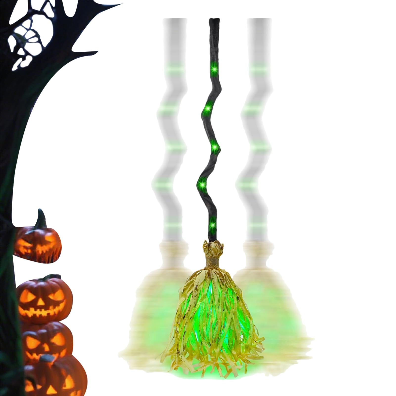 魔法つかいのほうき 御先棒 - 緑であること LED ハロウィン ほうき 音付き添い人 - 照度 もの恐ろしい かざり付ける 部屋の入り口 部屋の入り口 家 室外 寄りあい 庭 室内 お部屋 壁 家 中庭,家 寄りあい 部屋の入り口 車寄せ 庭 壁 お部屋 飾りつけ