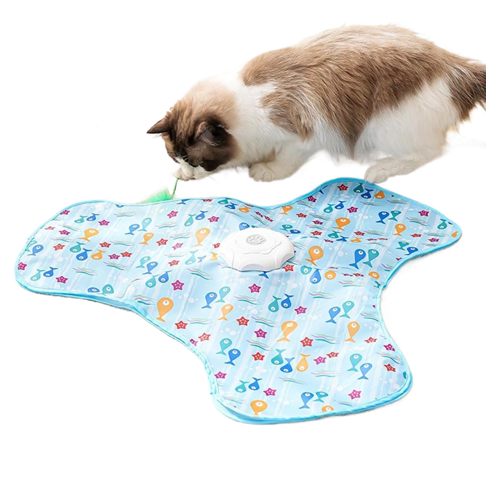動く猫の遊び道具,オートマティック 猫 遊び道具 - 申し受ける式 屋内取り組み 運動すること推しすすめる くつろぎ第四次元 一巻の終わり命のせんたく用 遊び道具