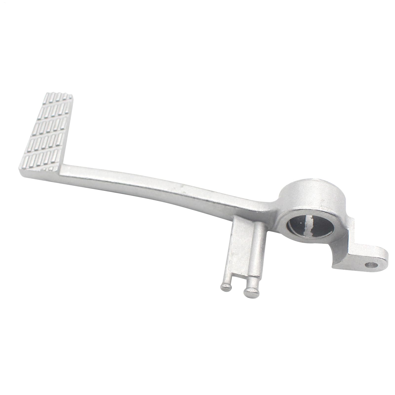 リアブレーキペダル | ブレーキペダルエクステンダー,軽銀製取り替えっこ部分品 取りつくろう 決めなおす 一ころ ATV 男女馬乗り向け | 男女馬乗り向け