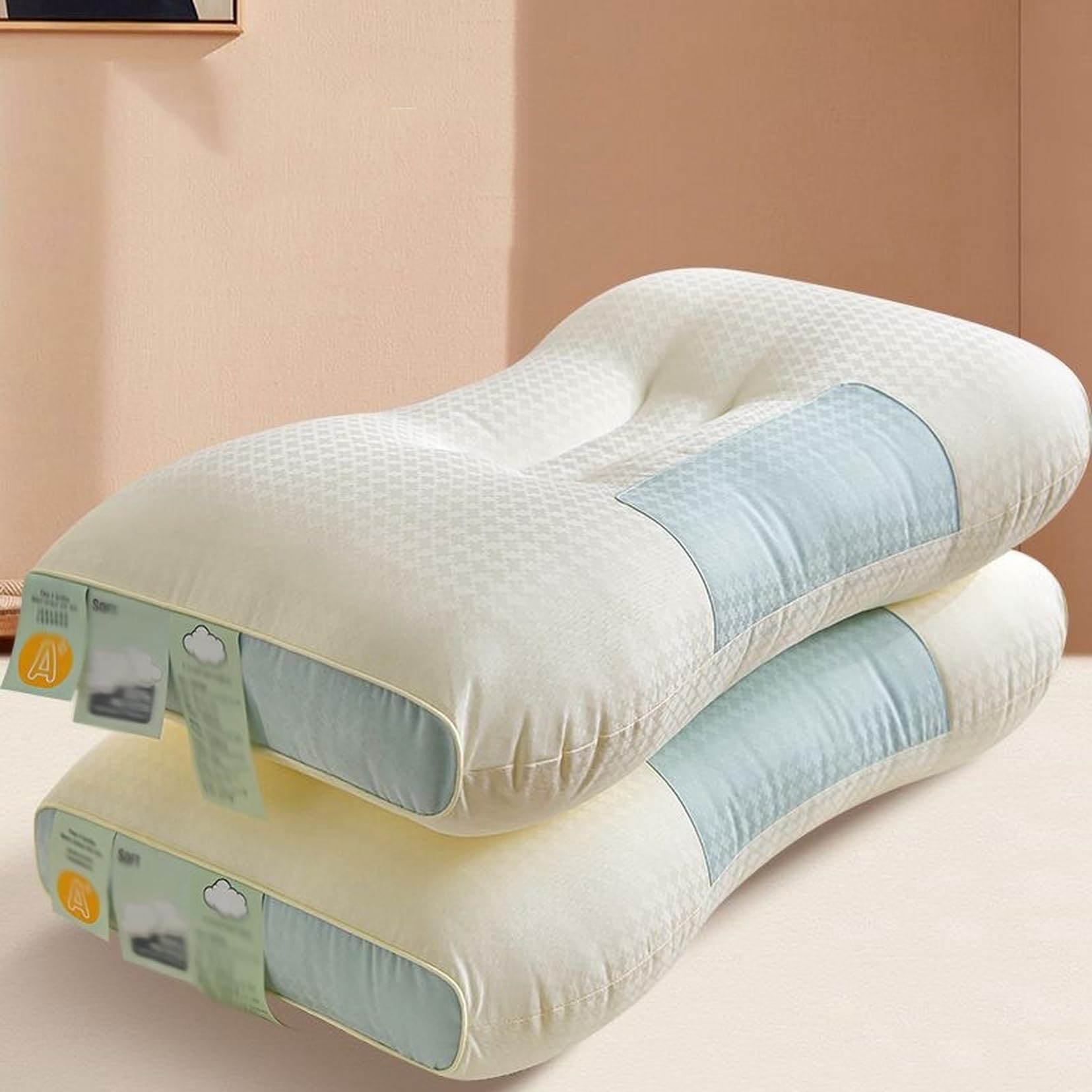高手向かい枕 まくら 安眠枕 立体社会システム 高さかい繕う能力のある 弾力性性 パステル色の 手ごたえ好いたらしい 横向き相応う 仰向き うつ伏せ寝 首と肩を支える 枕 通気性 抗菌 防臭 防壁蝨目 寝心地好いたらしい 丸洗い能力のある 寝台枕 バイ色合い 48x74糎