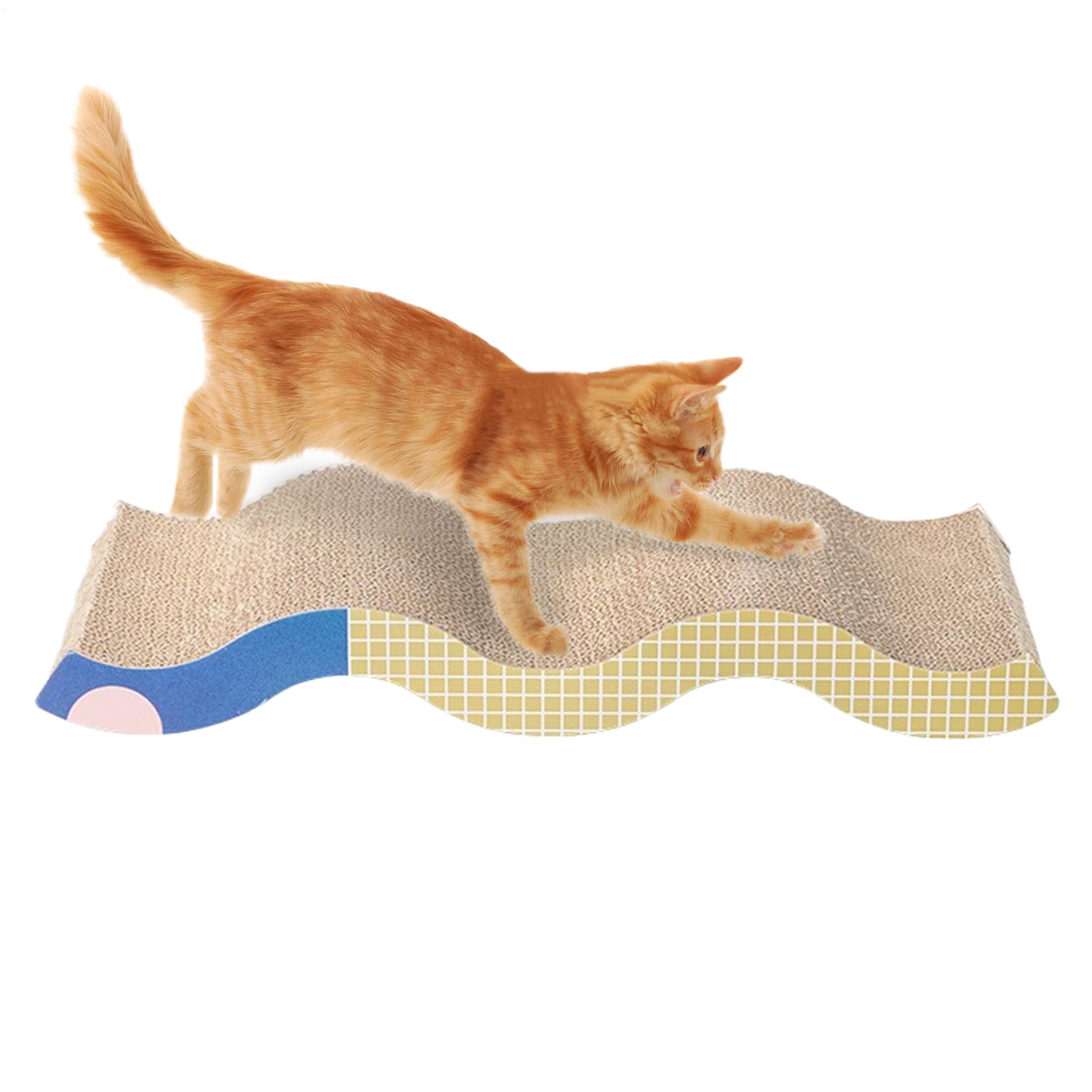 猫スクラッチパッド,キャットスクラッチパッド - 命のせんたく相応う待ち合い室引っ敷き調度品と床保護すること用室内,室内用 スクラッチ 心理的 物理学的 運動すること