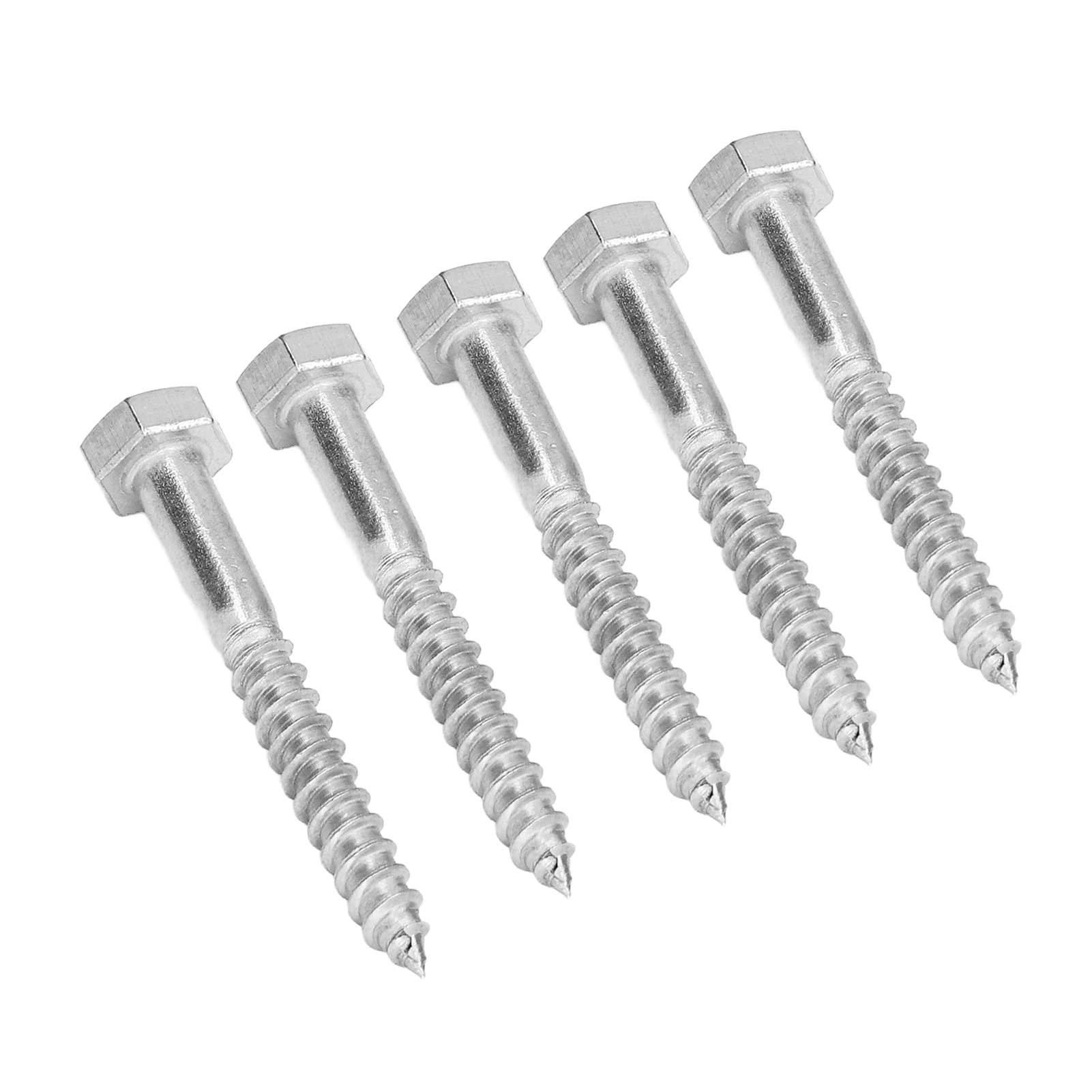 セルフタッピングコーチスクリュー 耐食性 DIN571 標準尺度 304(M6*50MM)