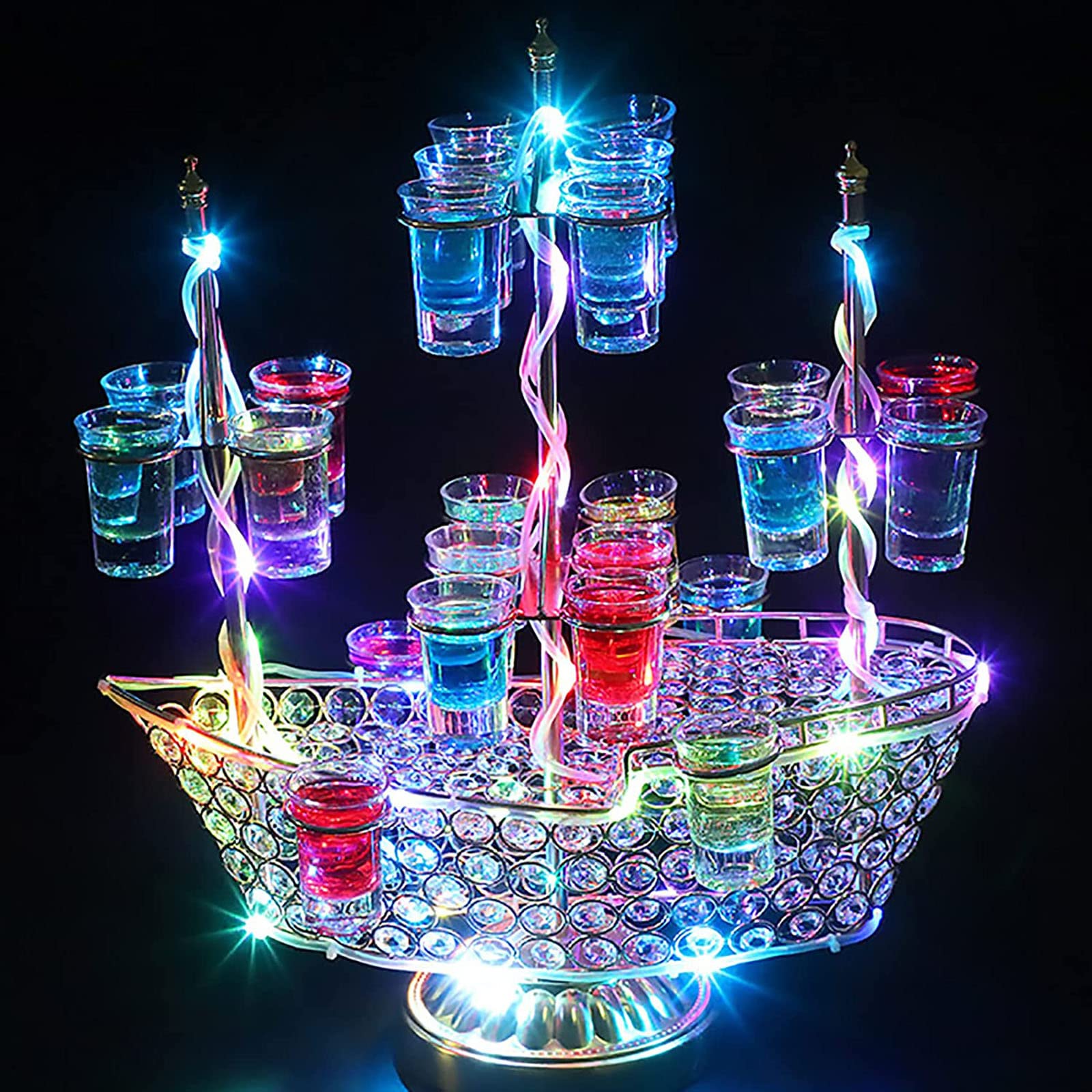 テキーラご覧になる車 船 回転させるする球 LED酒瓶の見せびらかす棚 カクテルグラスホルダー 24優勝杯 LED酒水呑み 納める仕合わせ バーホテルKTVキャバレーに至適 寄りあい 寄りあい かざり付ける品 公休日の佇まい営造 キャバレー（ぶどう酒水呑みは含まれません,Fc