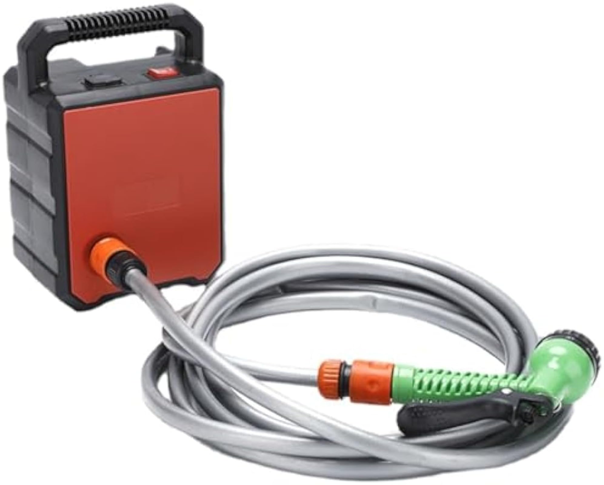 ポータブル 給水ポンプ 排水ポンプ コードレス 小型ウォーターポンプ 充電式 ホースキットフィルター付き、農作物の水やり 洗車 ペットの入浴 農業・園芸用の排水・灌水などに最適 (10メートルの長い出口ホース) (5.0Ah 1充電1充電で50分(5 mパイプ)使用可能です。)｜グロースショップ 18,588円