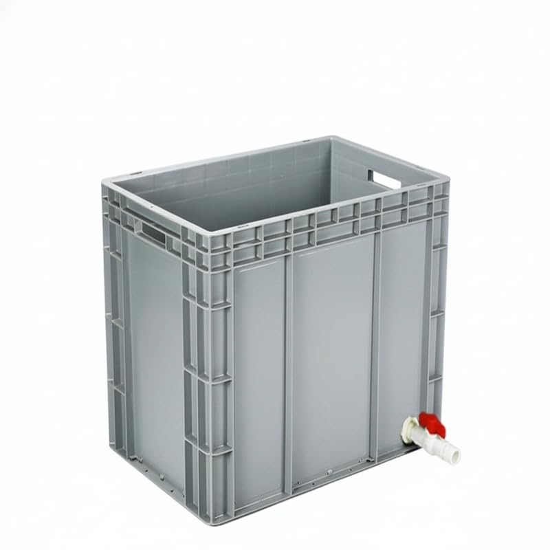 フロアモップ洗い場 大型 60&times;40&times;45cm プラスチック製 排水口付き 多用途 シンク 洗濯槽 洗面器 クリーニングプール 車庫 庭 業務用 長方形 (A,60*40*45cm)｜グロースショップ