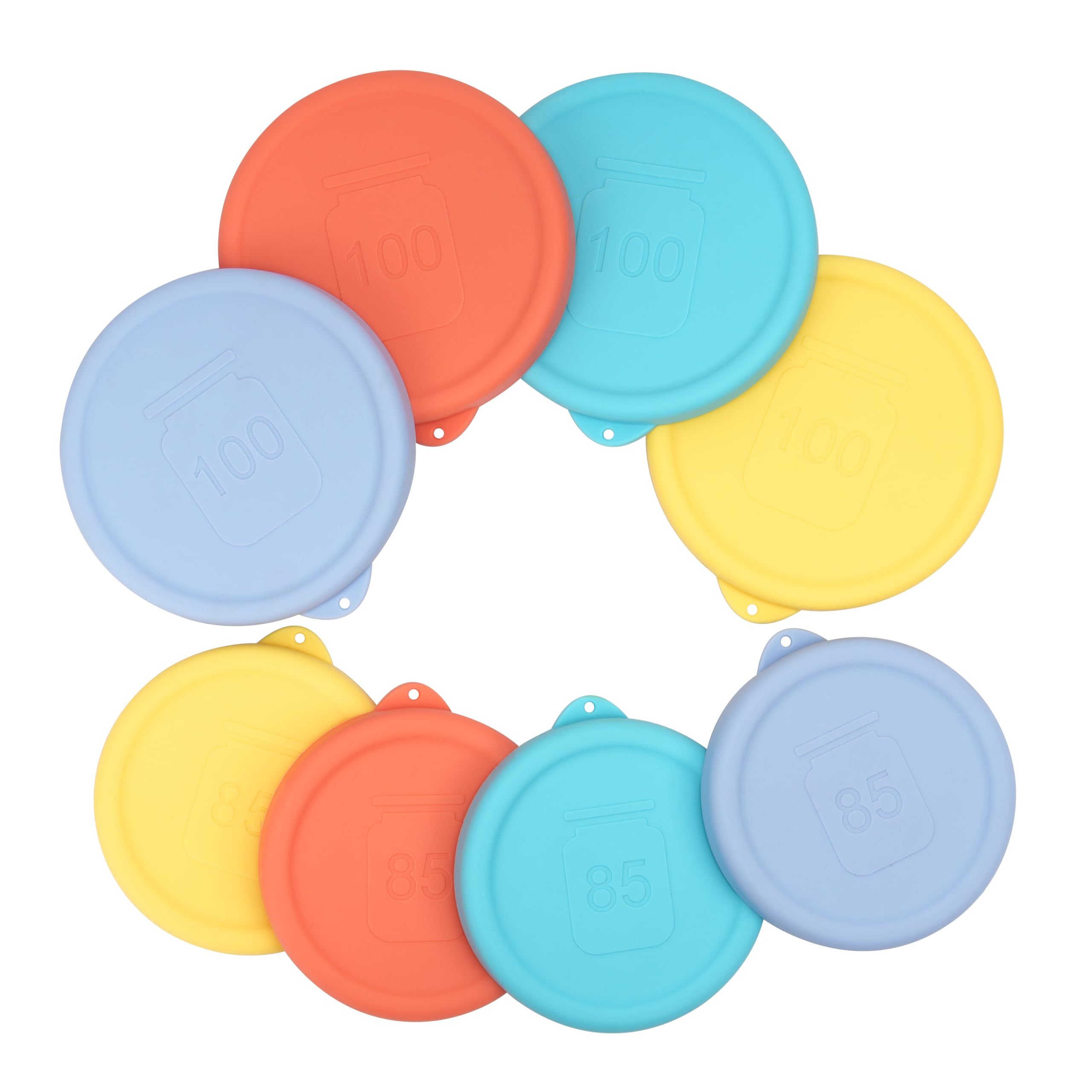 8 Packs Silicone Lids for Le Parfait, 85粍 \u0026amp; 100粍 Silicone Replacement Lids Fit for Le Parfait 12薬局衡オンス, 16薬局衡オンス, 24薬局衡オンス, 32薬局衡オンス Super Terrine, And 16薬局衡オンス, 24薬局衡オンス, 32薬局衡オンス, 48薬局衡オンス, 64薬局衡オンス, 96薬局衡オンス Super Jars