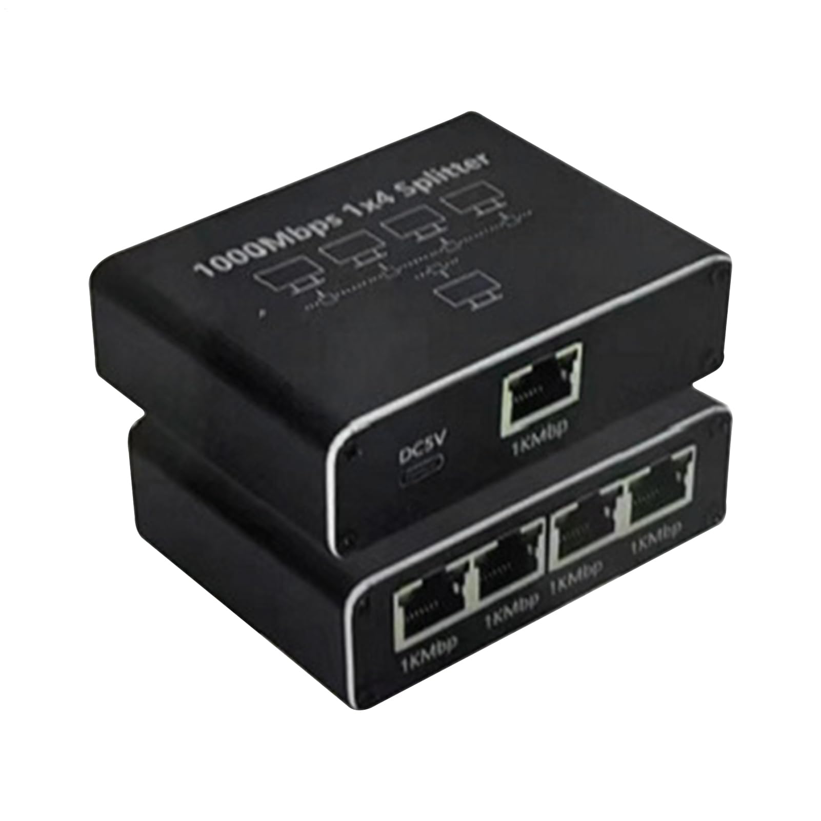 OneV FT ネットワークスプリッター - 1対4 弾丸道路 ギガビット アダプタ,イーサネット 分かちあう界面 | 電子計算機、万覚え帳マイコン、パソコン、TVボックス席、ルータ、身寄り、勤務場所、商行為向け